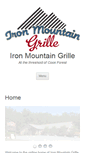 Mobile Screenshot of ironmountaingrille.com